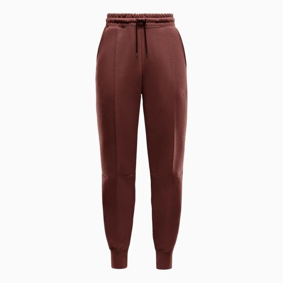 Nike Tech Fleece Mid-Rise Joggers Sportswear Women's Medium FB8330-605 Red Sepia - Picture 14 of 15